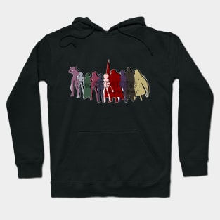 Re:Creators Group Silhouette Hoodie